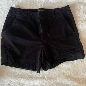 Banana Republic black dress shorts